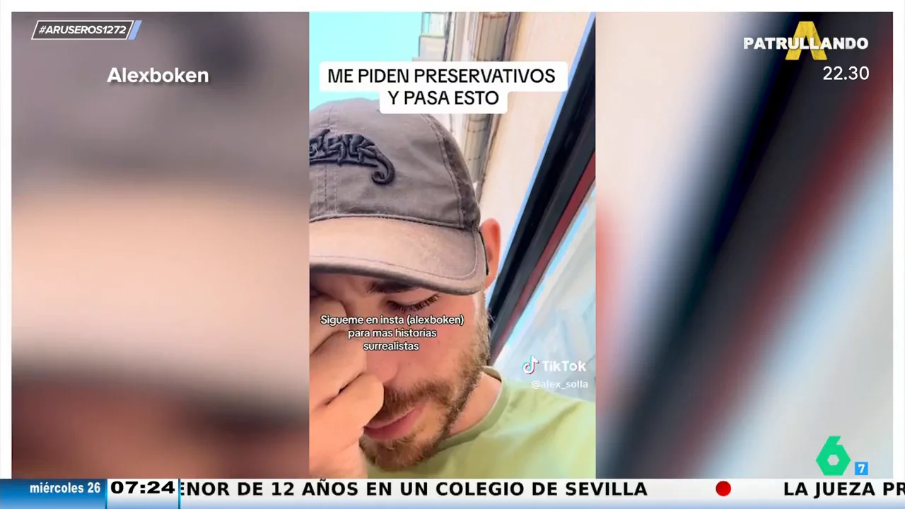 Su yerno pide preservativos por una empresa de delivery y su suegra es quién los recoge en la puerta