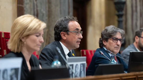 El president del Parlament de Cataluña, Josep Rull  El president del Parlament de Cataluña, Josep Rull
