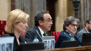 El president del Parlament de Cataluña, Josep Rull 