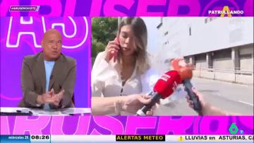Alfonso Arús, a Alejandra Rubio tras no querer hablar de su embarazo: "La diferencia con Andrea Janeiro es que apareces en muchos programas"
