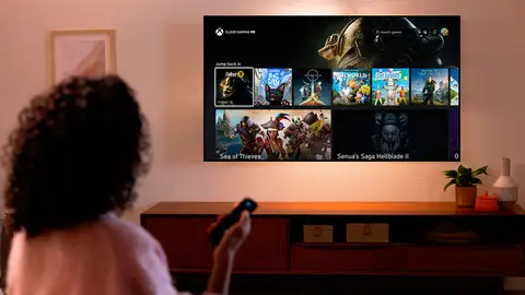 Un Fire TV con la app de Xbox Un Fire TV con la app de Xbox