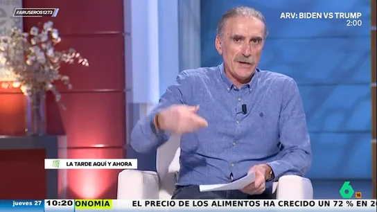Juan y Medio, a una invitada por la diferencia de edad con su pareja: "Hace lo que quiere con él" Juan y Medio, a una invitada por la diferencia de edad con su pareja: "Hace lo que quiere con él"