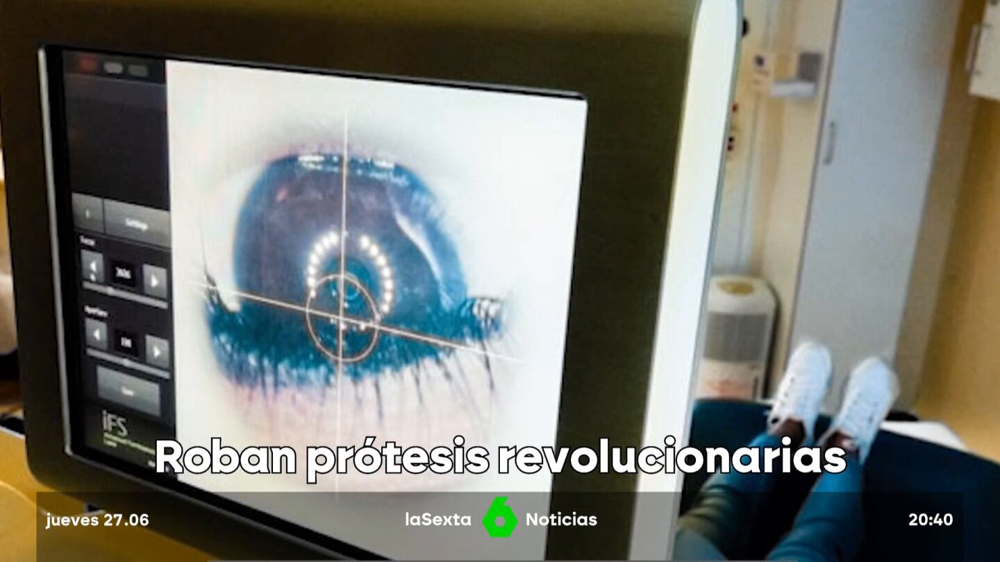 Asaltan el coche de un cient&iacute;fico con prototipos de c&oacute;rnea para trasplante