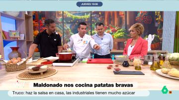 Carlos Maldonado explica por qué es casi imprescindible el concentrado de tomate en las patatas bravas