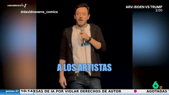 David Navarro, sobre la frase 'mucha mierda': "Tú no vas al dentista y le dices: 'Venga suerte'" David Navarro, sobre la frase 'mucha mierda': "Tú no vas al dentista y le dices: 'Venga suerte'"
