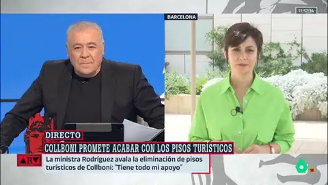 La ministra Rodríguez avala la eliminación de pisos turísticos de Collboni y anima a otros alcaldes a copiarle