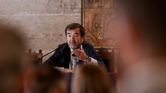 El presidente del Consejo General del Poder Judicial, Vicente Guilarte, en un reciente acto en Valencia. El presidente del Consejo General del Poder Judicial, Vicente Guilarte, en un reciente acto en Valencia.