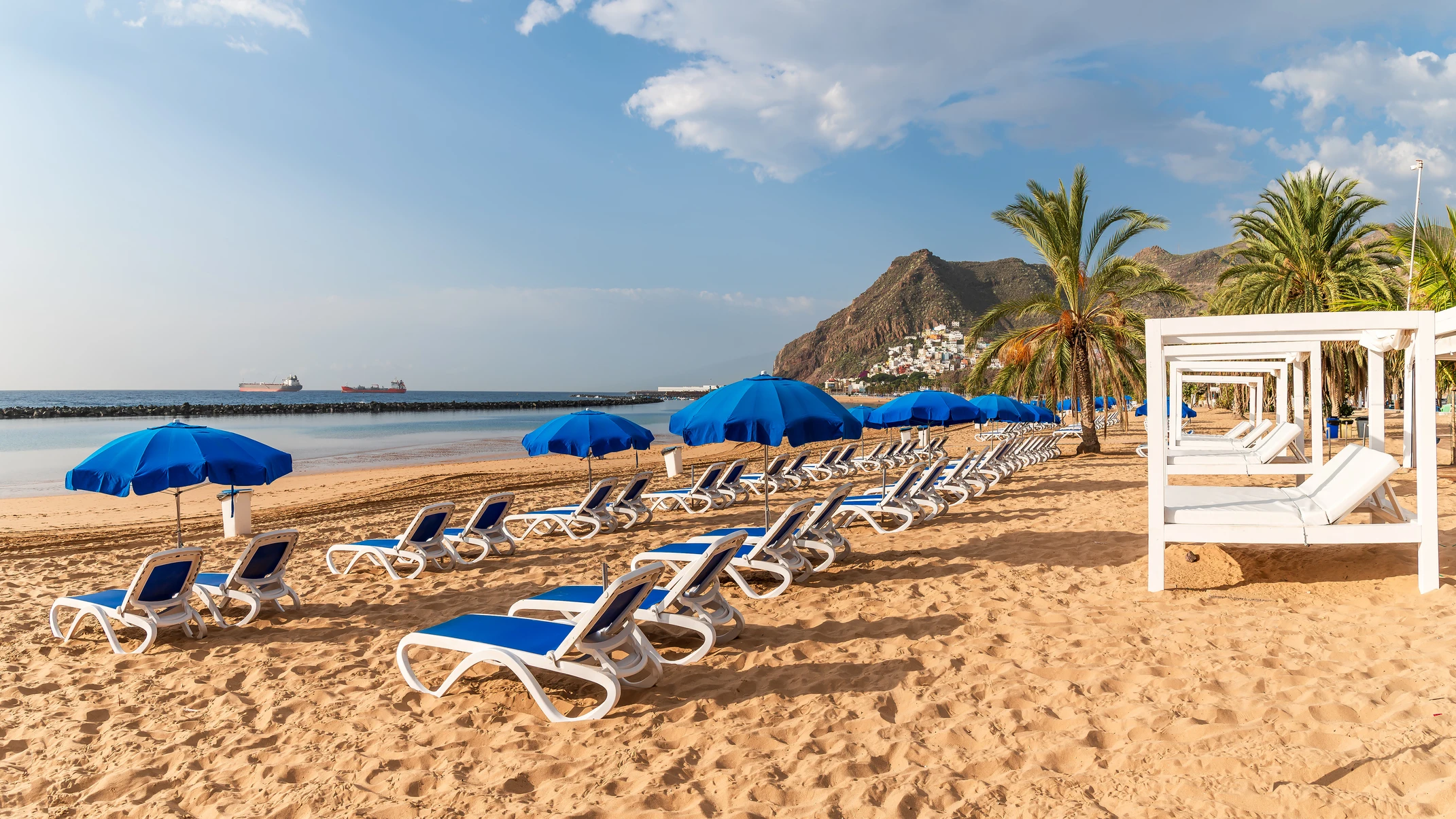 Playa de Las Teresitas, en Santa Cruz, Tenerife