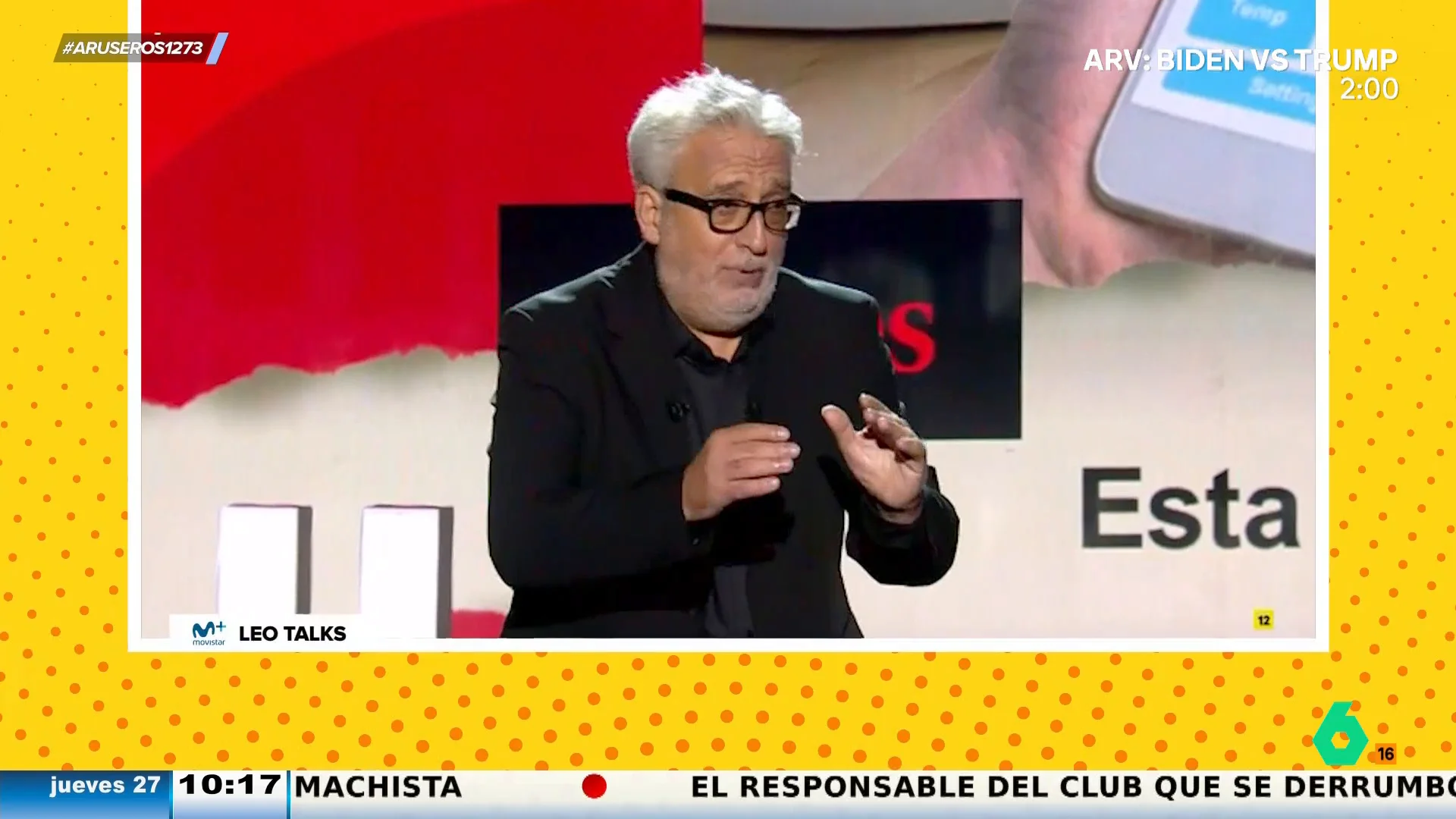 Leo Harlem, al creador de la botella de agua que indica cuánta queda: "No la necesitas, necesitas un perro guía"