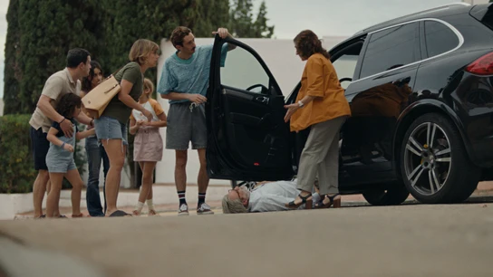 Los protagonistas de 'Casa en flames' en una de las escenas de la película. Los protagonistas de 'Casa en flames' en una de las escenas de la película.