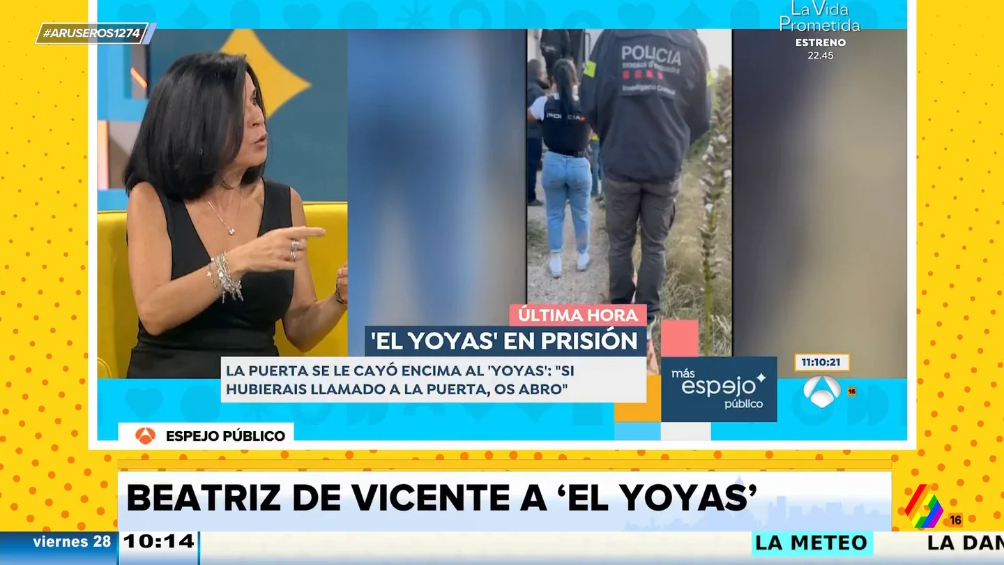Beatriz de Vicente analiza la condena de Carlos Navarro, 'El Yoyas': "Ahora se la come entera" Beatriz de Vicente analiza la condena de Carlos Navarro, 'El Yoyas': "Ahora se la come entera"