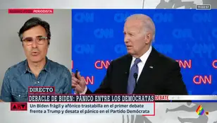 ARV Sandro Pozzi analiza la &quot;crisis demócrata&quot; tras un pobre debate electoral de Joe Biden: &quot;Se plantean si debe irse&quot;