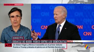 ARV Sandro Pozzi analiza la "crisis demócrata" tras un pobre debate electoral de Joe Biden: "Se plantean si debe irse"