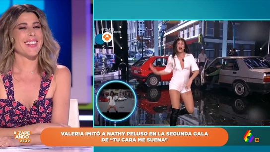 Dani Mateo vacila a Valeria Ros por su posición en el ranking de Tu cara me suena Dani Mateo vacila a Valeria Ros por su posición en el ranking de Tu cara me suena