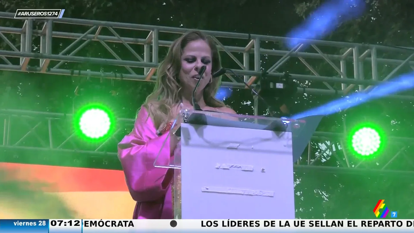 Pastora Soler, pregonera en el Orgullo de Sevilla: "La libertad es nuestra canción, la que más nos ha unido en los últimos años" Pastora Soler, pregonera en el Orgullo de Sevilla: "La libertad es nuestra canción, la que más nos ha unido en los últimos años"Pastora Soler, pregonera en el Orgullo de Sevilla: "La libertad es nuestra canción, la que más nos ha unido en los últimos años"