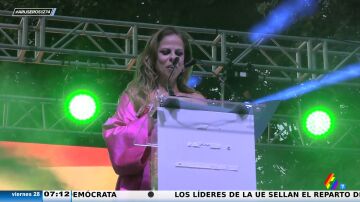Pastora Soler, pregonera en el Orgullo de Sevilla: "La libertad es nuestra canción, la que más nos ha unido en los últimos años"