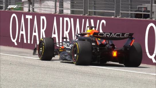 Susto de Verstappen en los Libres 1 del Gran Premio de Austria Susto de Verstappen en los Libres 1 del Gran Premio de Austria