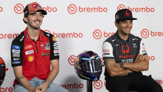 Pecco Bagnaia y Jorge Martín Pecco Bagnaia y Jorge Martín