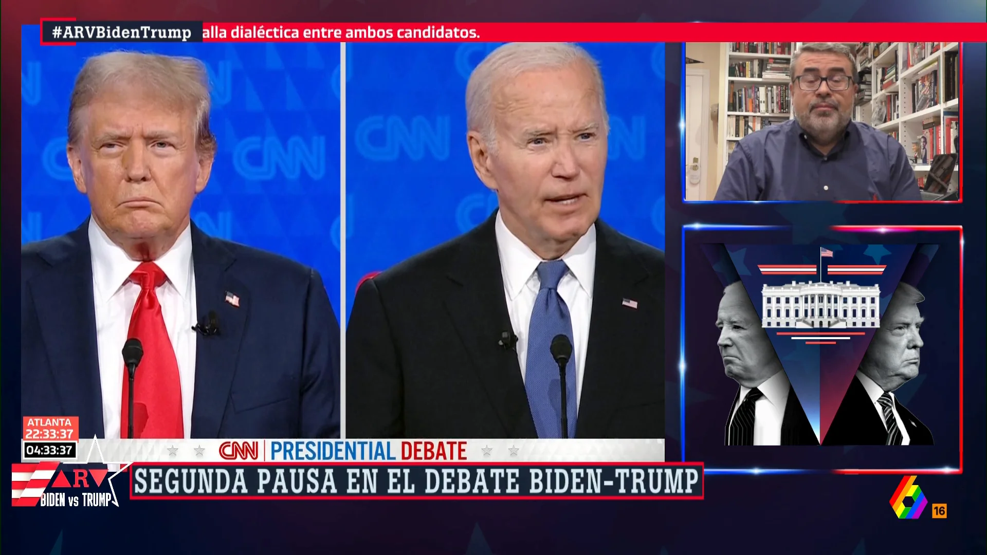 DEBATE Pedro Rodríguez: "Entre Biden y Trump suman dos tercios de la edad de EEUU como nación"