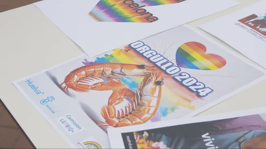 Cartel polémico de Huelva para el Día del Orgullo 2024. Cartel polémico de Huelva para el Día del Orgullo 2024.