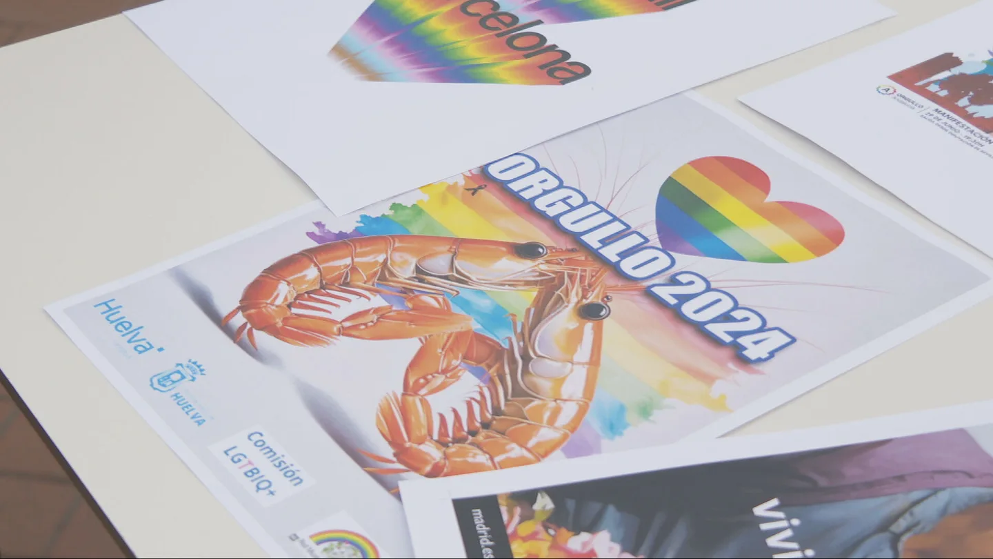 Cartel polémico de Huelva para el Día del Orgullo 2024. Cartel polémico de Huelva para el Día del Orgullo 2024.