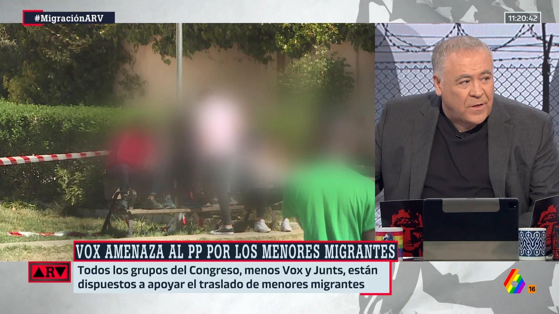 ARV La reflexión de Ferreras sobre la amenaza de Vox al PP de abandonar gobiernos regionales: "Me huele a farol político"