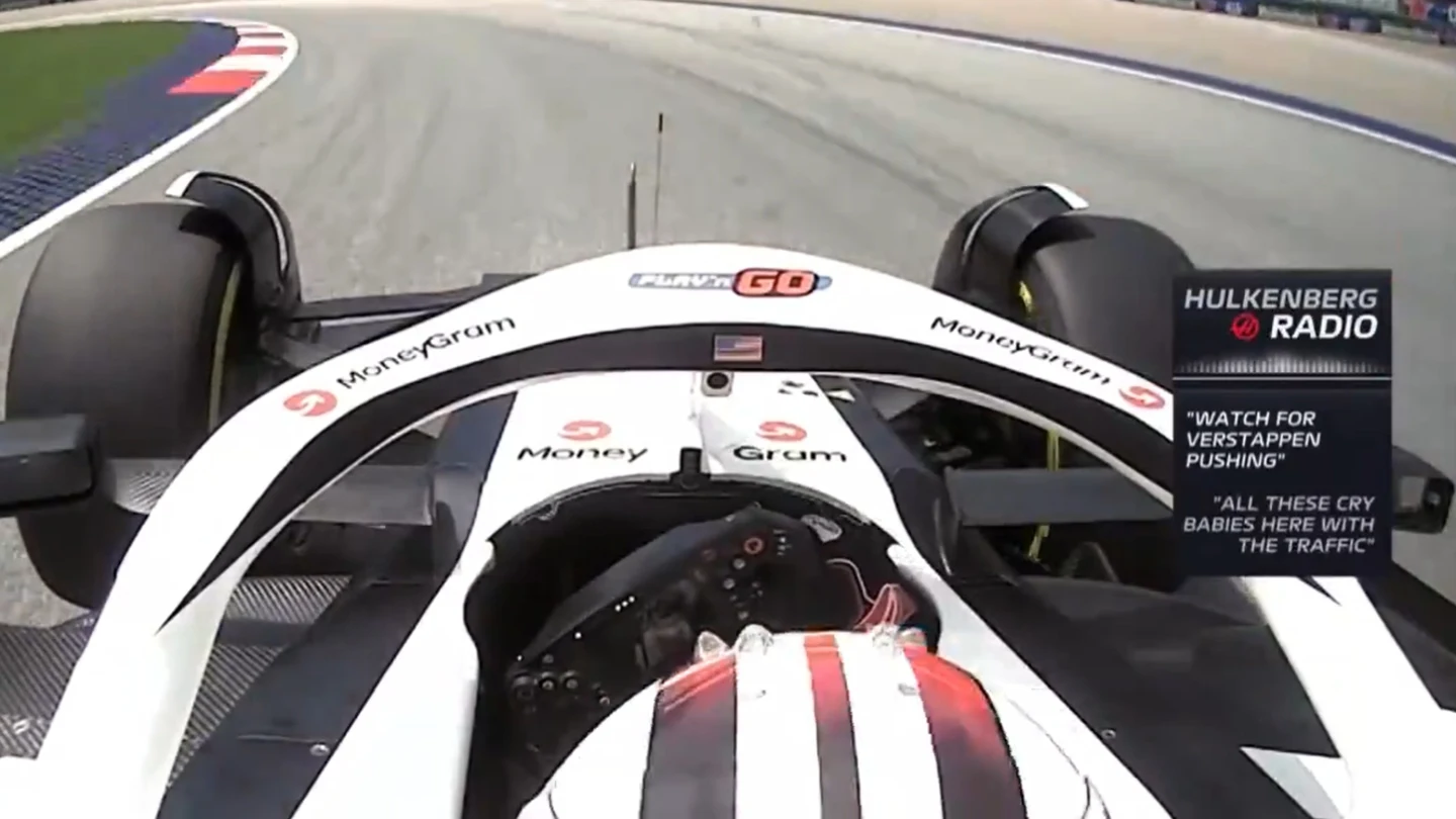 La dura radio de Hulkenberg en Austria La dura radio de Hulkenberg en Austria