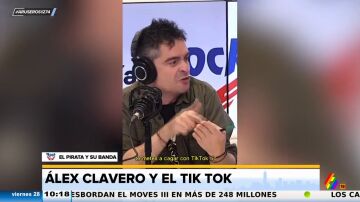 Alex Clavero, sobre TikTok: "Va todo tan rápido que debería llamarse TikTak"