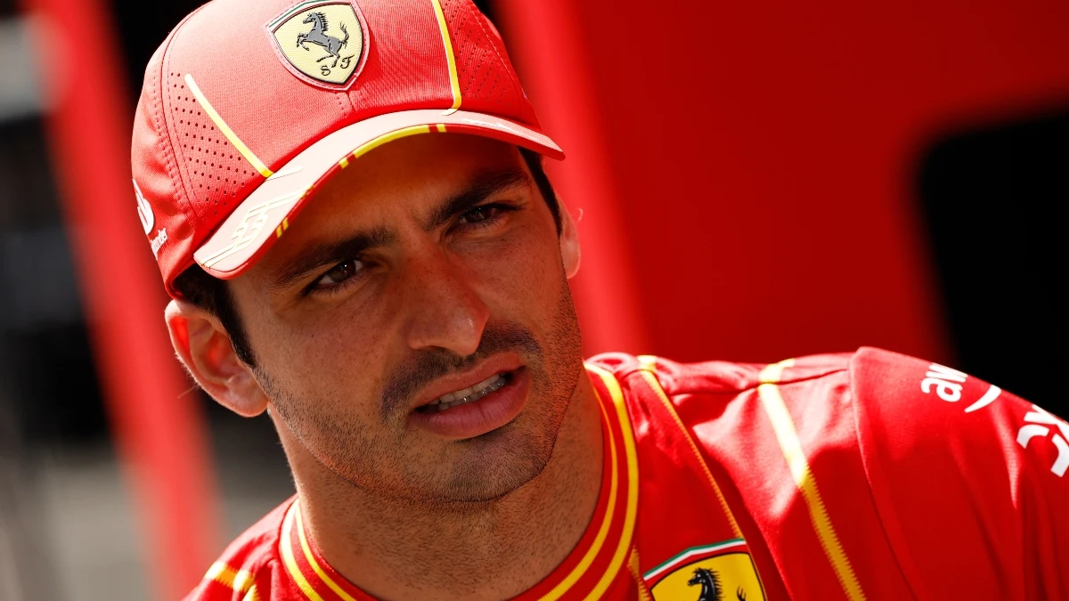 Carlos Sainz, piloto de Ferrari