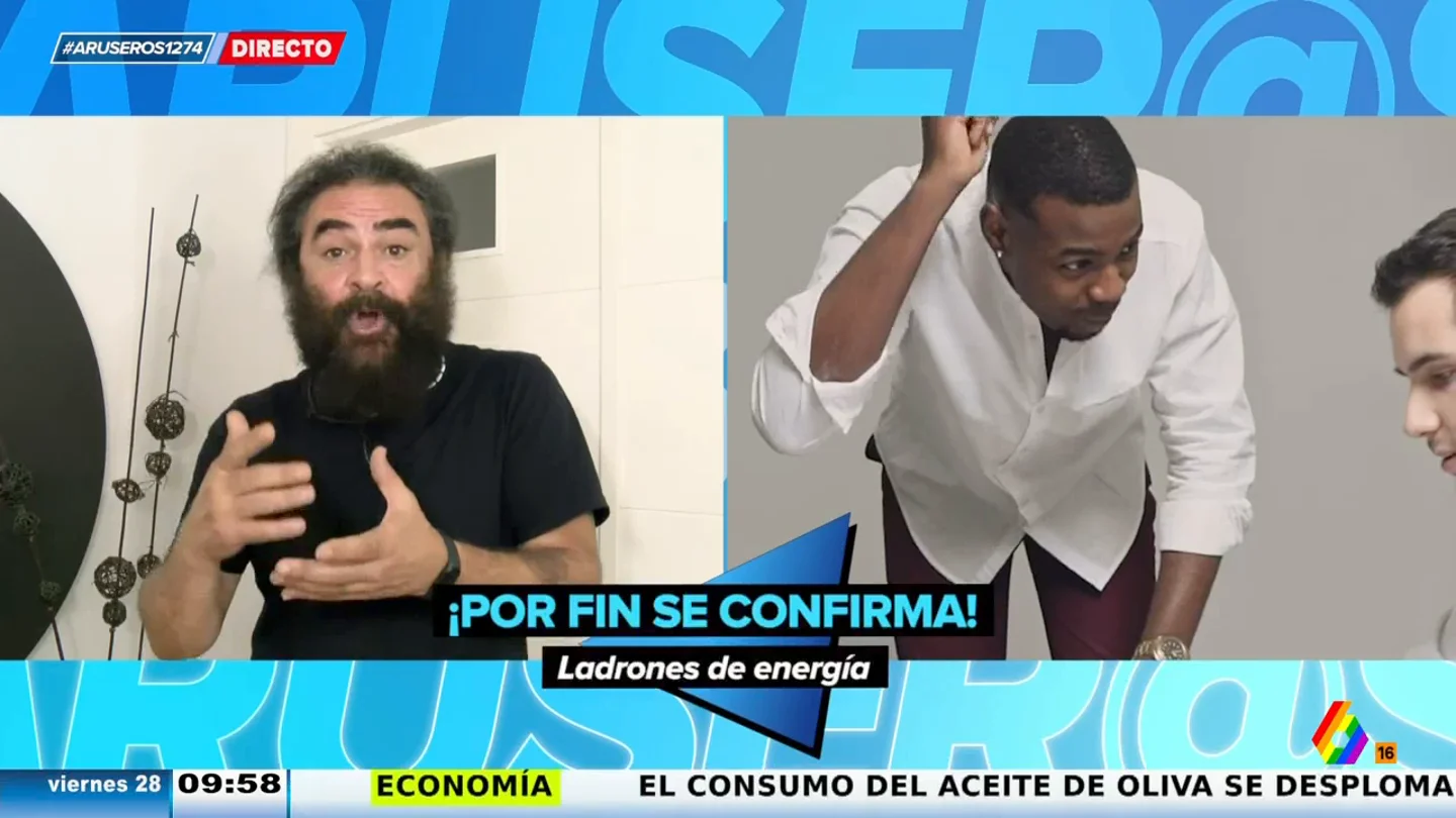 La reacción de El Sevilla tras conocer que un estudio confirma que hay personas que absorben la energía a otras La reacción de El Sevilla tras conocer que un estudio confirma que hay personas que absorben la energía a otras