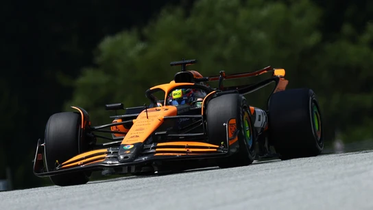 Oscar Piastri, en el McLaren Oscar Piastri, en el McLaren