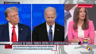 ARV Natalia Junquera desvela el pensamiento demócrata tras el debate de Joe Biden: &quot;Fue doloroso de ver&quot;