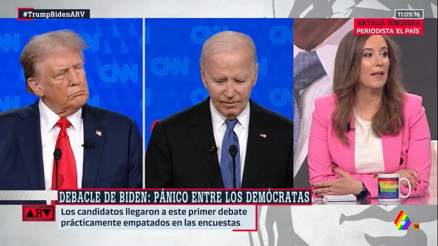 ARV Natalia Junquera desvela el pensamiento demócrata tras el debate de Joe Biden: "Fue doloroso de ver"