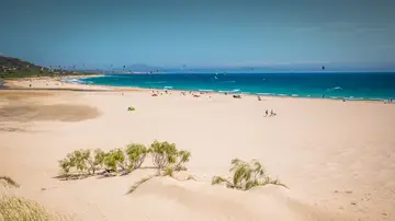 Playa de Valdevaqueros, en Cádiz