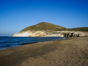 Playa de los Genoveses, en Almería