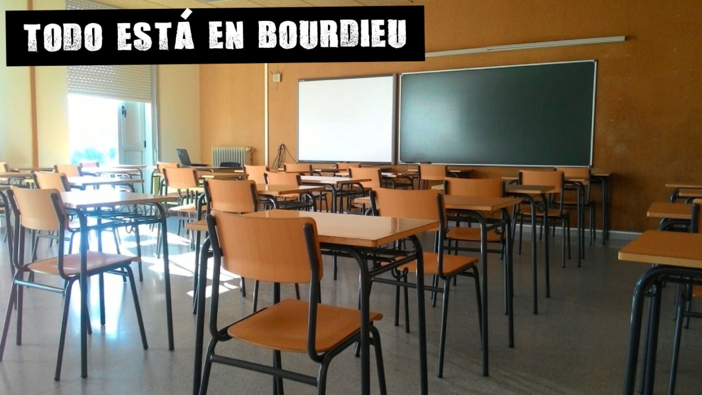 Aula vac&iacute;a en un instituto (Archivo)