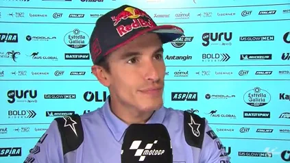 El autocrítico mensaje de Marc Márquez tras su error en Assen: "Tras pisar el bache sabía que..."