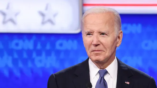 Joe Biden durante su debate contra Trump Joe Biden durante su debate contra Trump