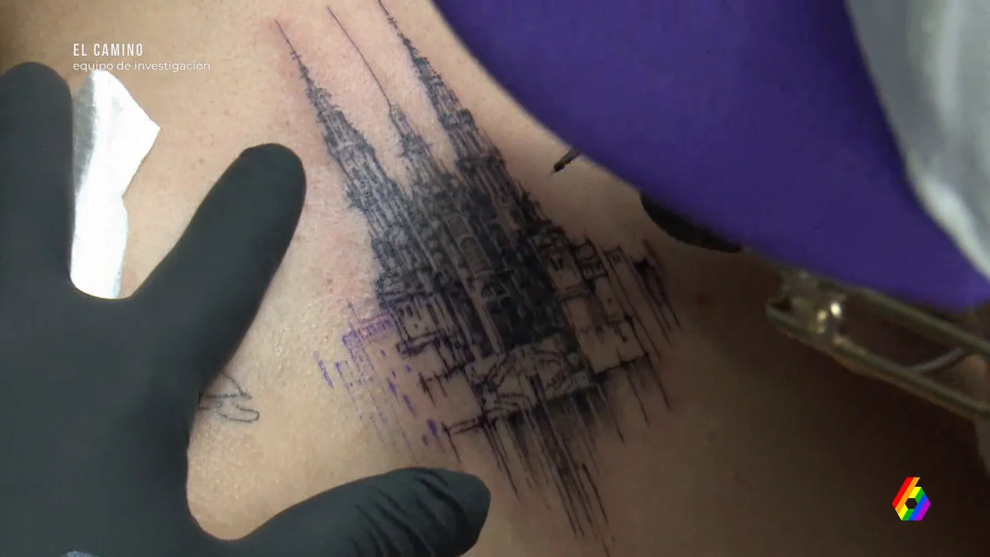 Tatuaje de la Catedral de Santiago Tatuaje de la Catedral de Santiago