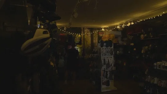 Una casa si luz en Ucrania Una casa si luz en Ucrania