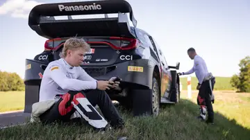 Kalle Rovanperä da un paso al frente y lidera el Rally de Polonia