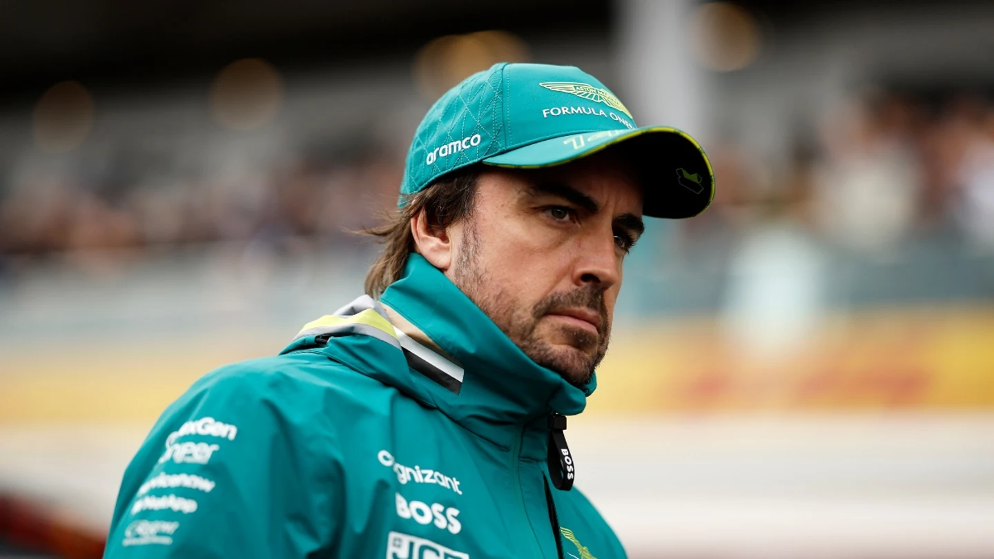 Fernando Alonso, piloto de Aston Martin Fernando Alonso, piloto de Aston Martin