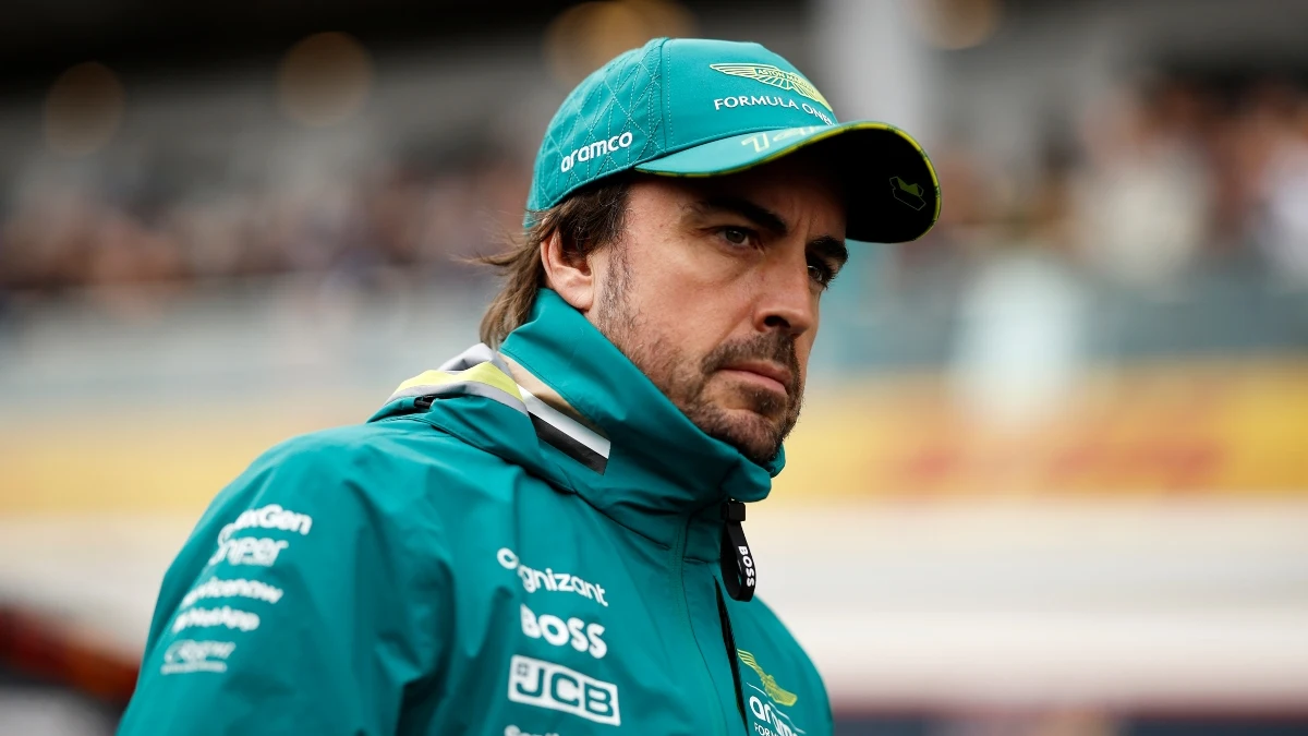 Fernando Alonso, piloto de Aston Martin