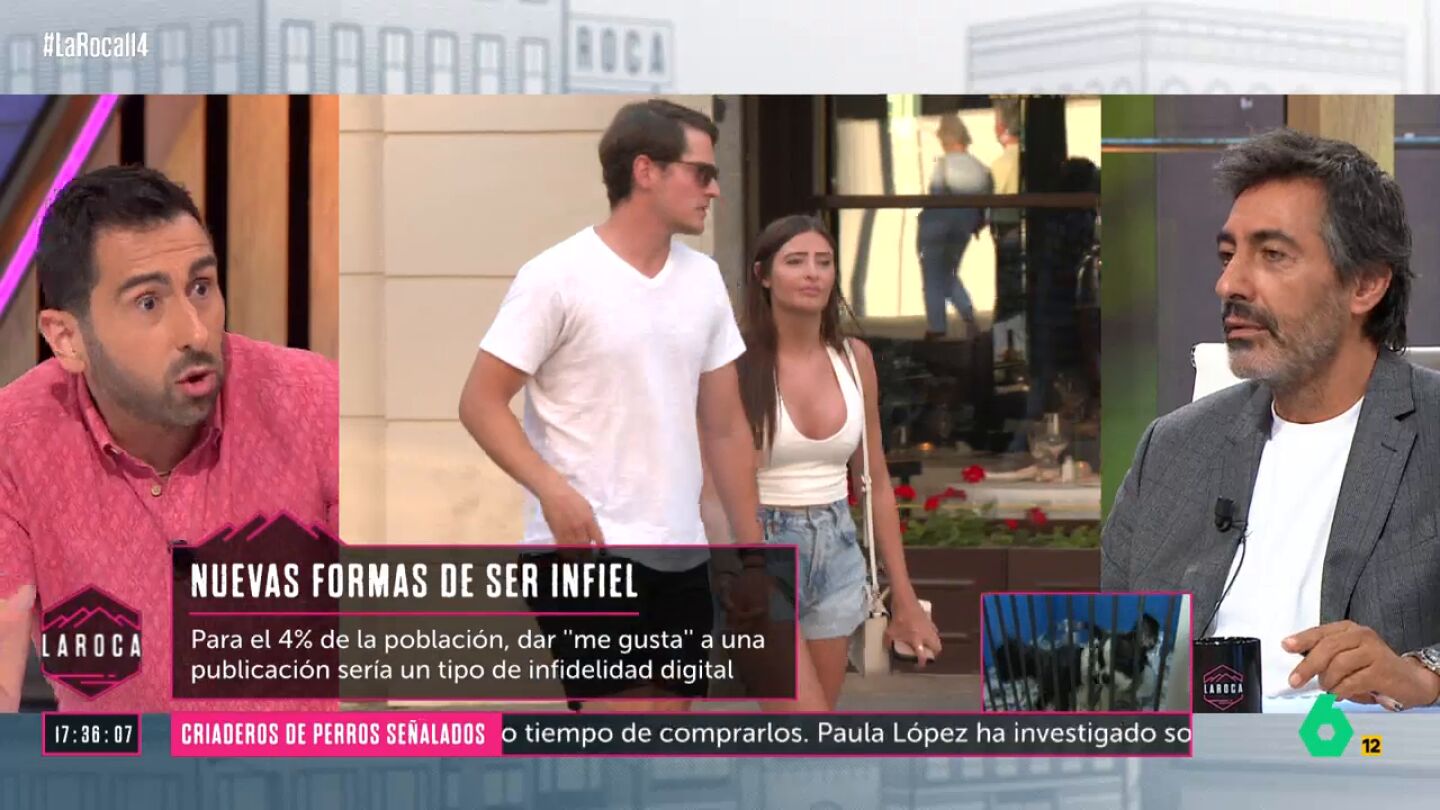 LAROCA &iquest;Dar un 'like' se considera una infidelidad?: "Conozco parejas que han tenido crisis gordas por seguir a alguien en Instagram"
