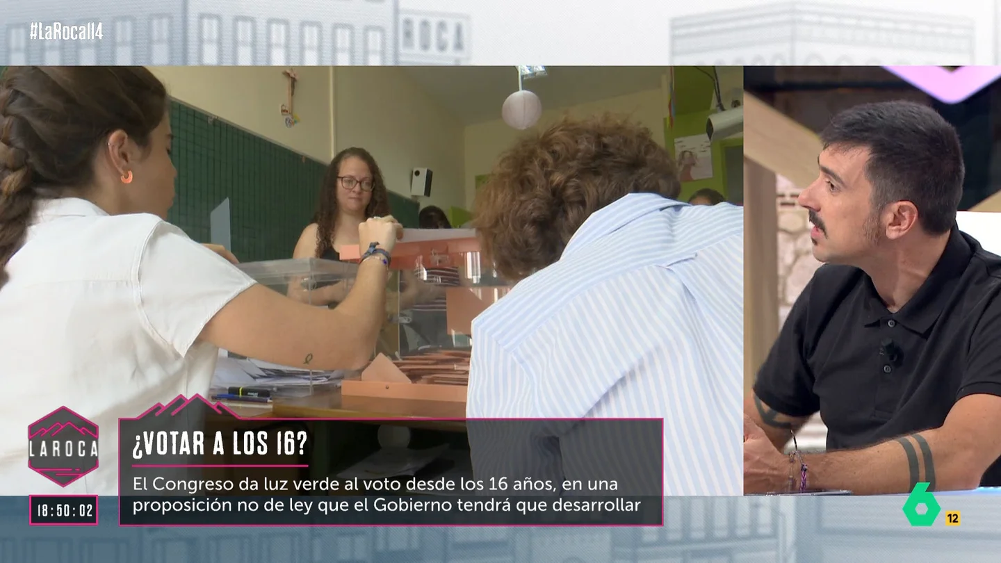Ramón Espinar da a conocer lo que opina sobre permitir el voto a los menores de 18 años Ramón Espinar da a conocer lo que opina sobre permitir el voto a los menores de 18 años
