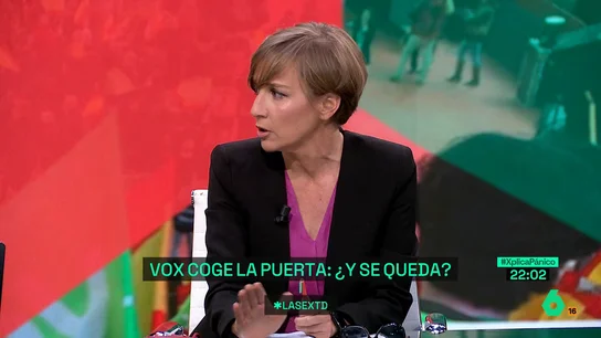 Tania Sánchez en laSexta Xplica Tania Sánchez en laSexta Xplica