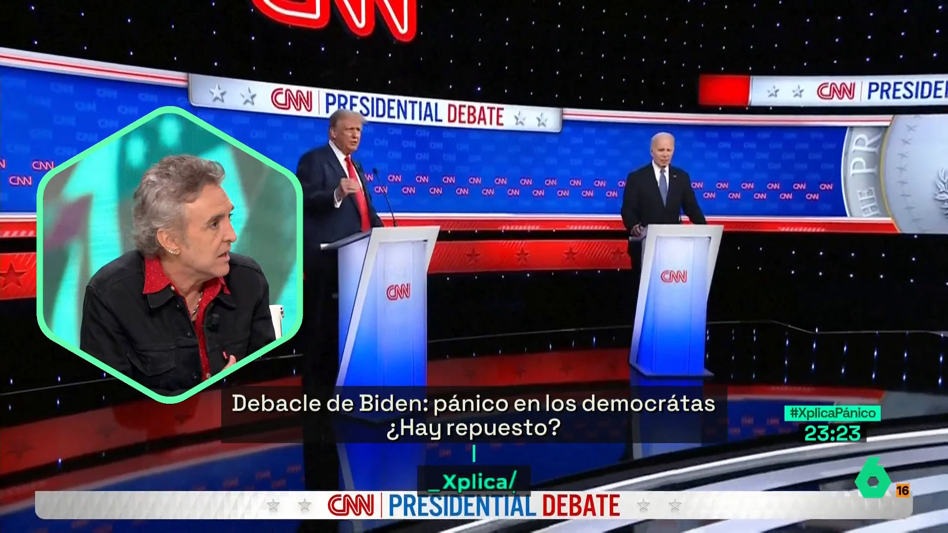 Ramoncín, sobre el debate entre Trump y Biden