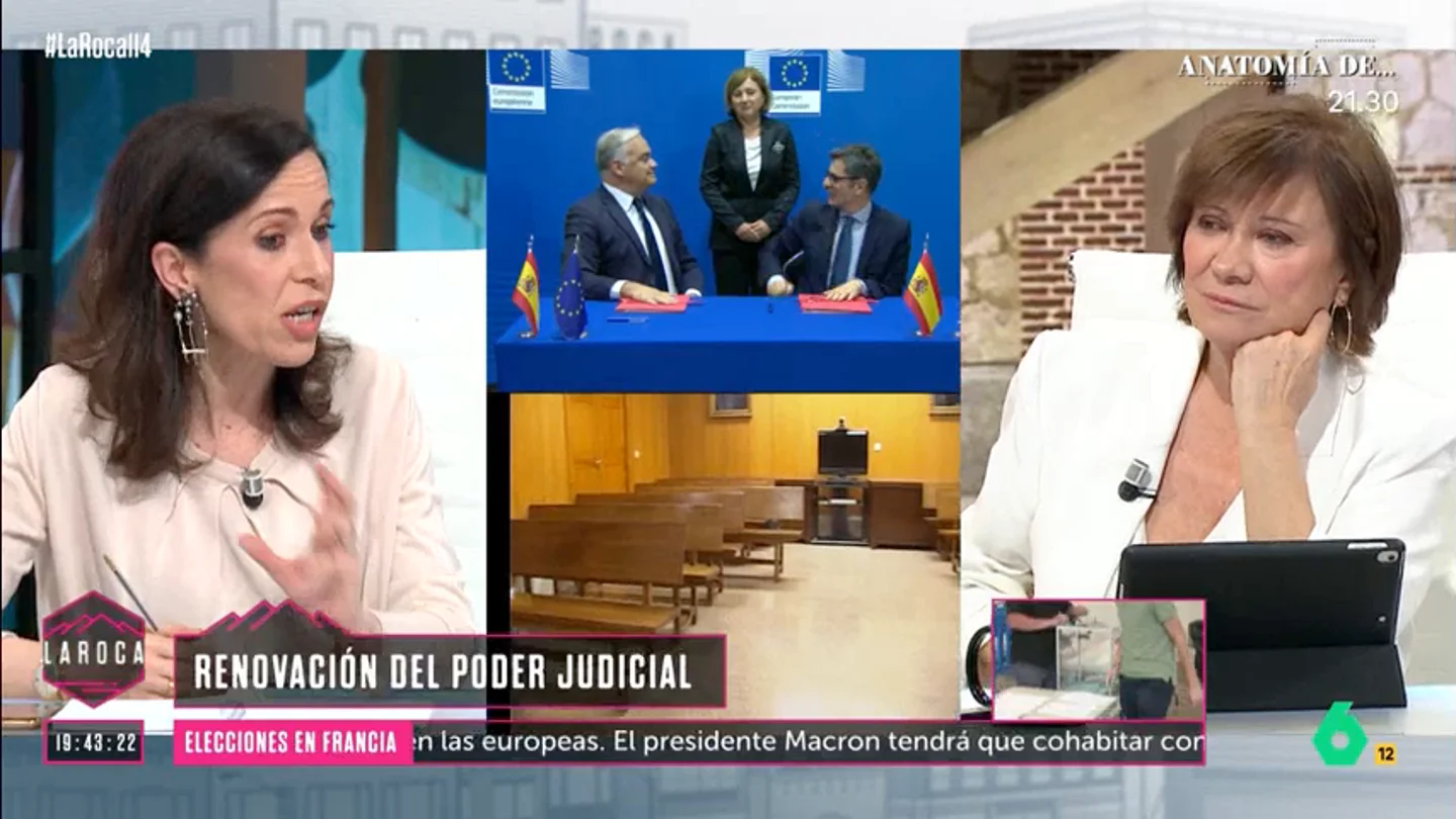 Ángeles Caballero en contra de que sean los propios miembros de CGPJ quienes 'diseñen' en nuevo órgano de jueces Ángeles Caballero en contra de que sean los propios miembros de CGPJ quienes 'diseñen' en nuevo órgano de jueces