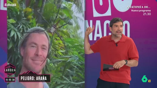 Nacho García alucina con el tamaño de las arañas australianas Nacho García alucina con el tamaño de las arañas australianas