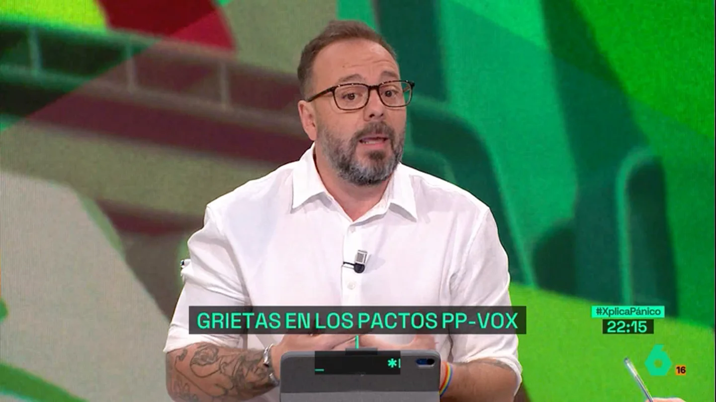 Antonio Maestre en laSexta Xplica Antonio Maestre en laSexta Xplica